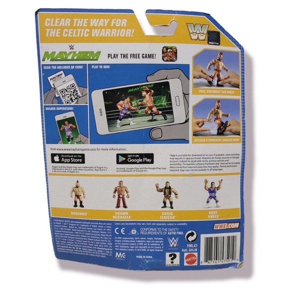 WWE Retro Sheamus Series 7 Mattel 2019 Series Action Figure Sealed - Picture 2 of 3